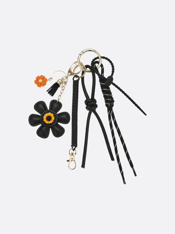 pendentif pour sac à main noir
