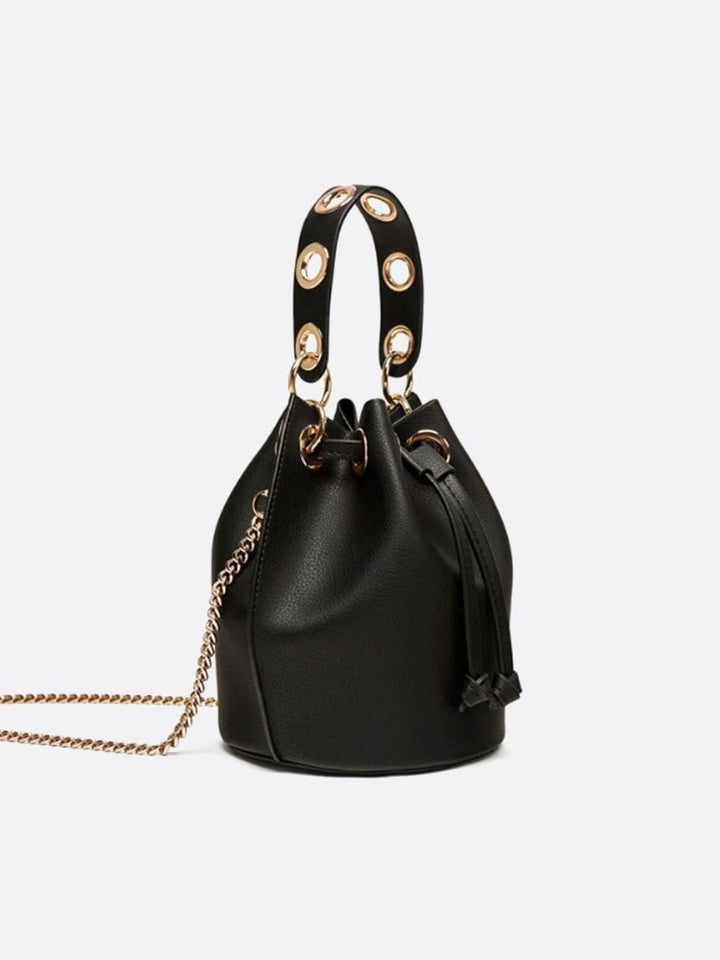 sac seau cuir