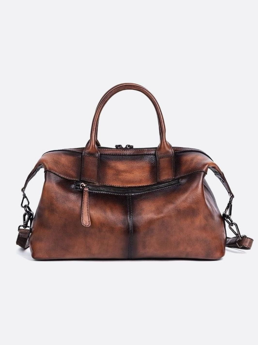 Vintage leather handbag