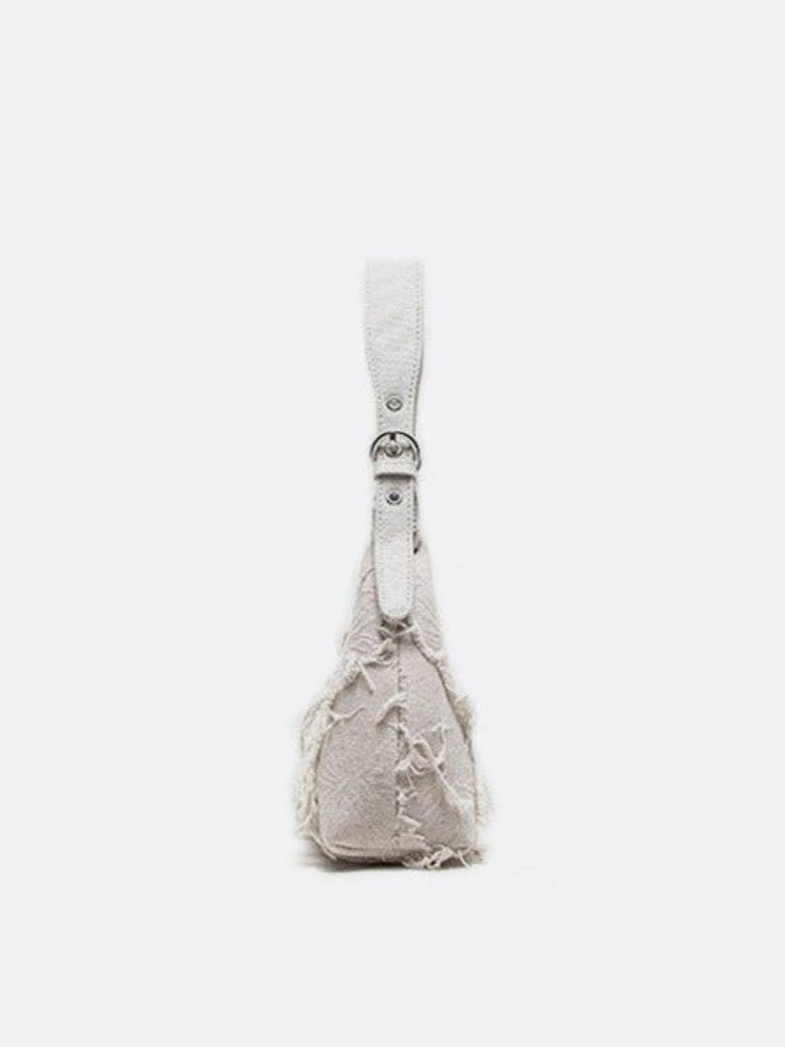 Canvas baguette bag