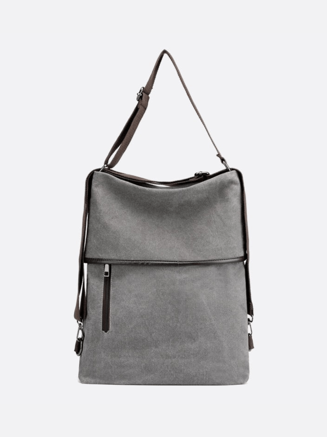 Shoulder bag convertible into a backpack 