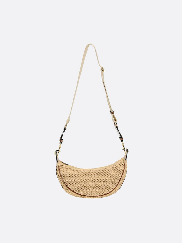 sac paille demi-lune