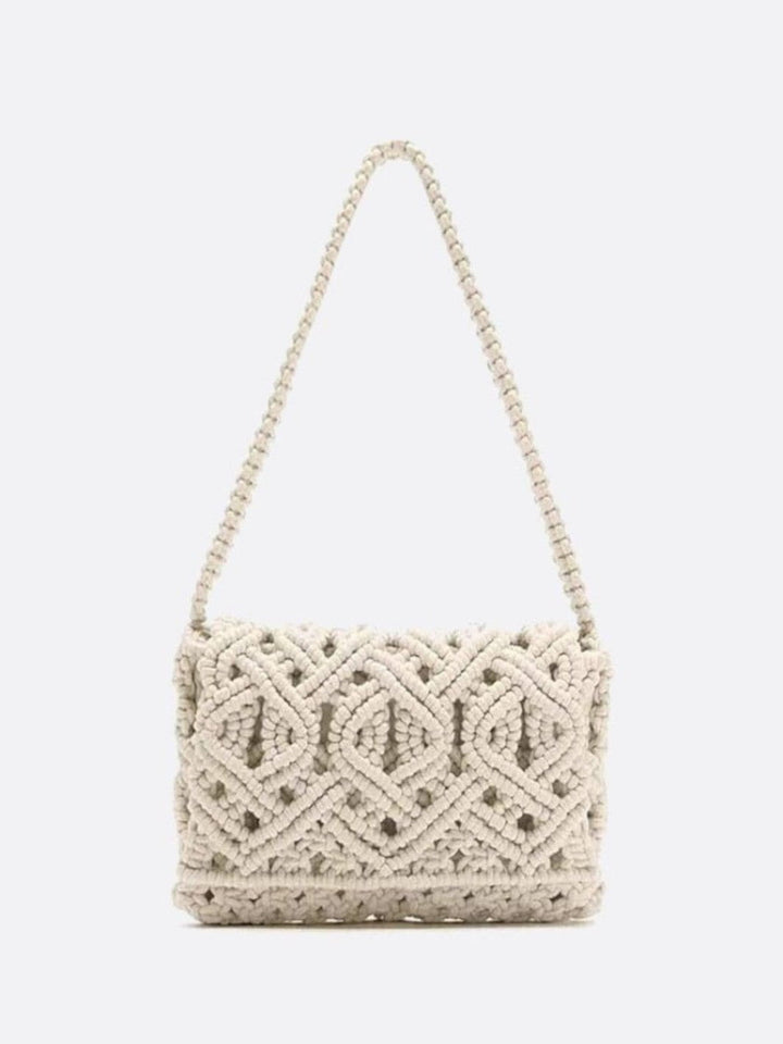 Sac macramé crochet