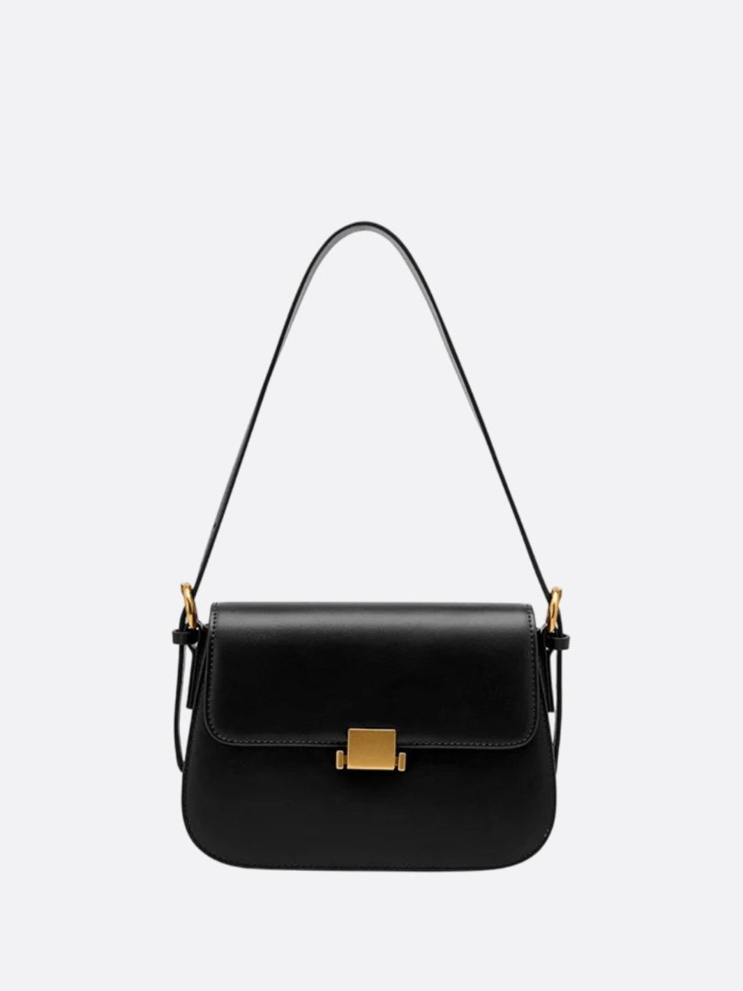 sac épaule cuir noir