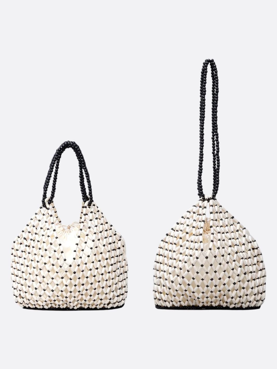sac perle bois blanc