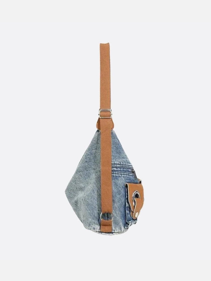 Denim tote bag