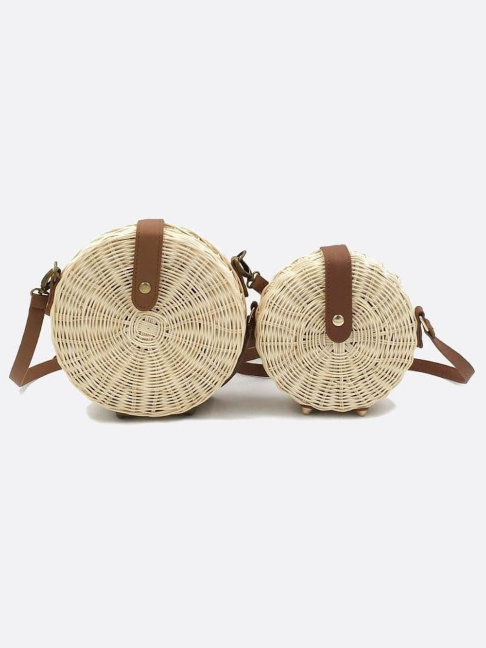 Sac rotin bandoulière
